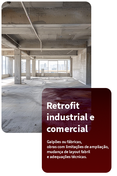 Retrofit Industrial e Comercial